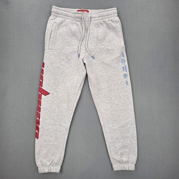 Aaliyah Other - Aaliyah X Shoe Palace Mens Medium Grey Heather Fleece‎ Jogger Sweatpants